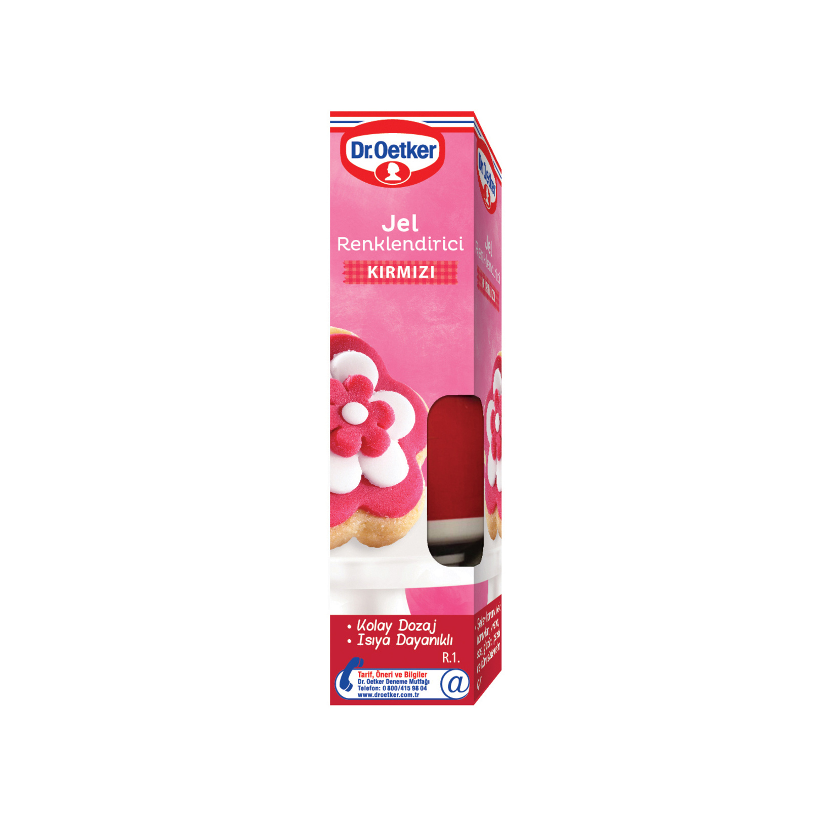 Dr. Oetker Jel Renklendirici Kırmızı 10 G