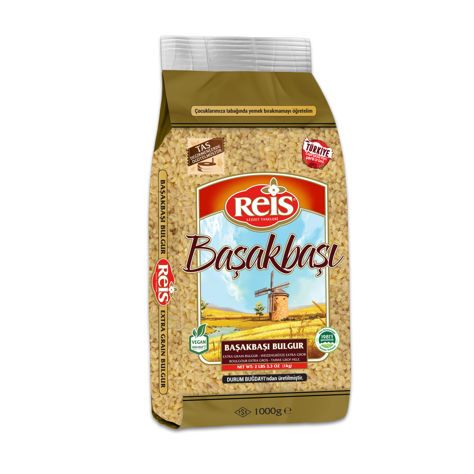 Reis Başakbaşı Pilavlık Bulgur 1Kg