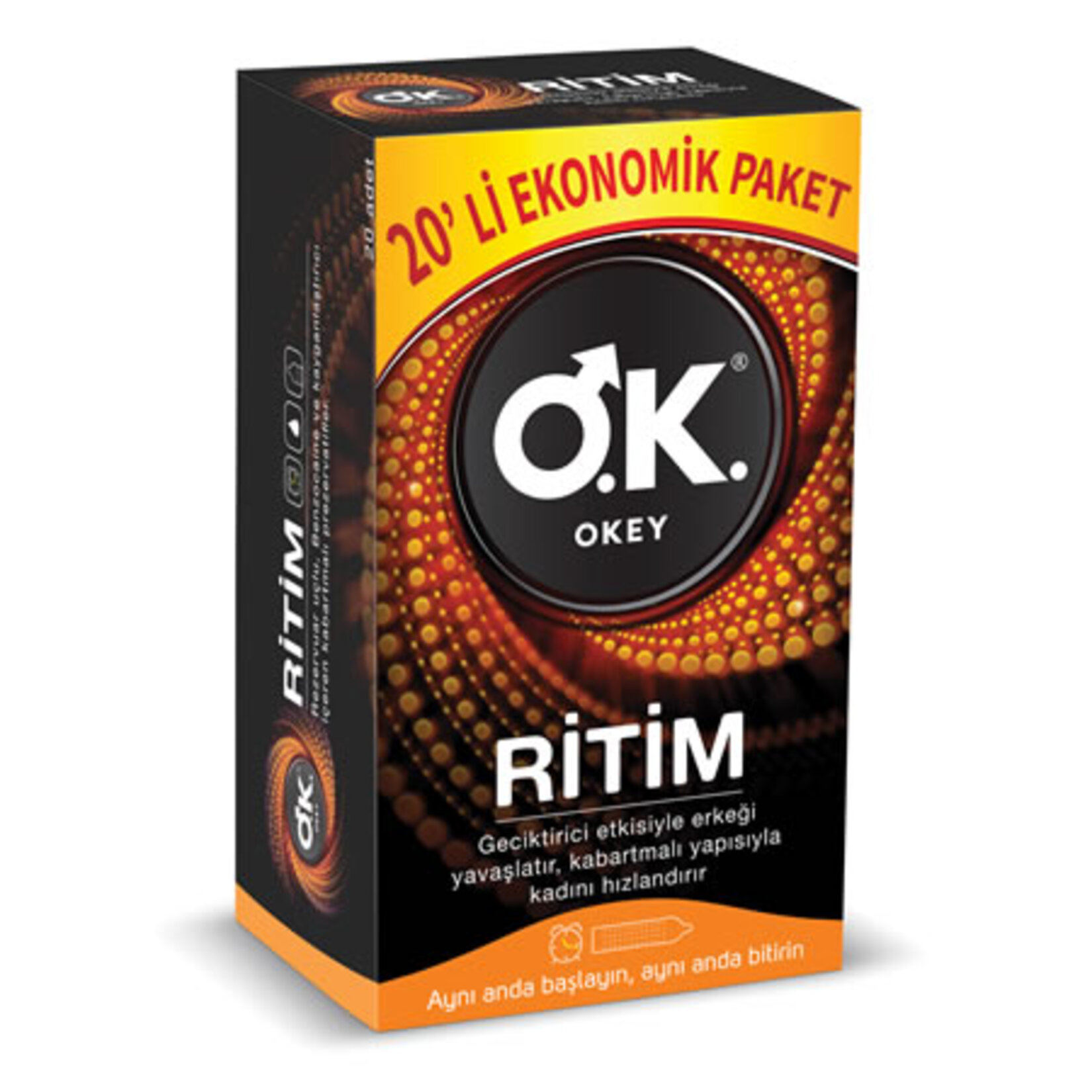 Okey Ritim Prezervatif Ekonomik 20'Li