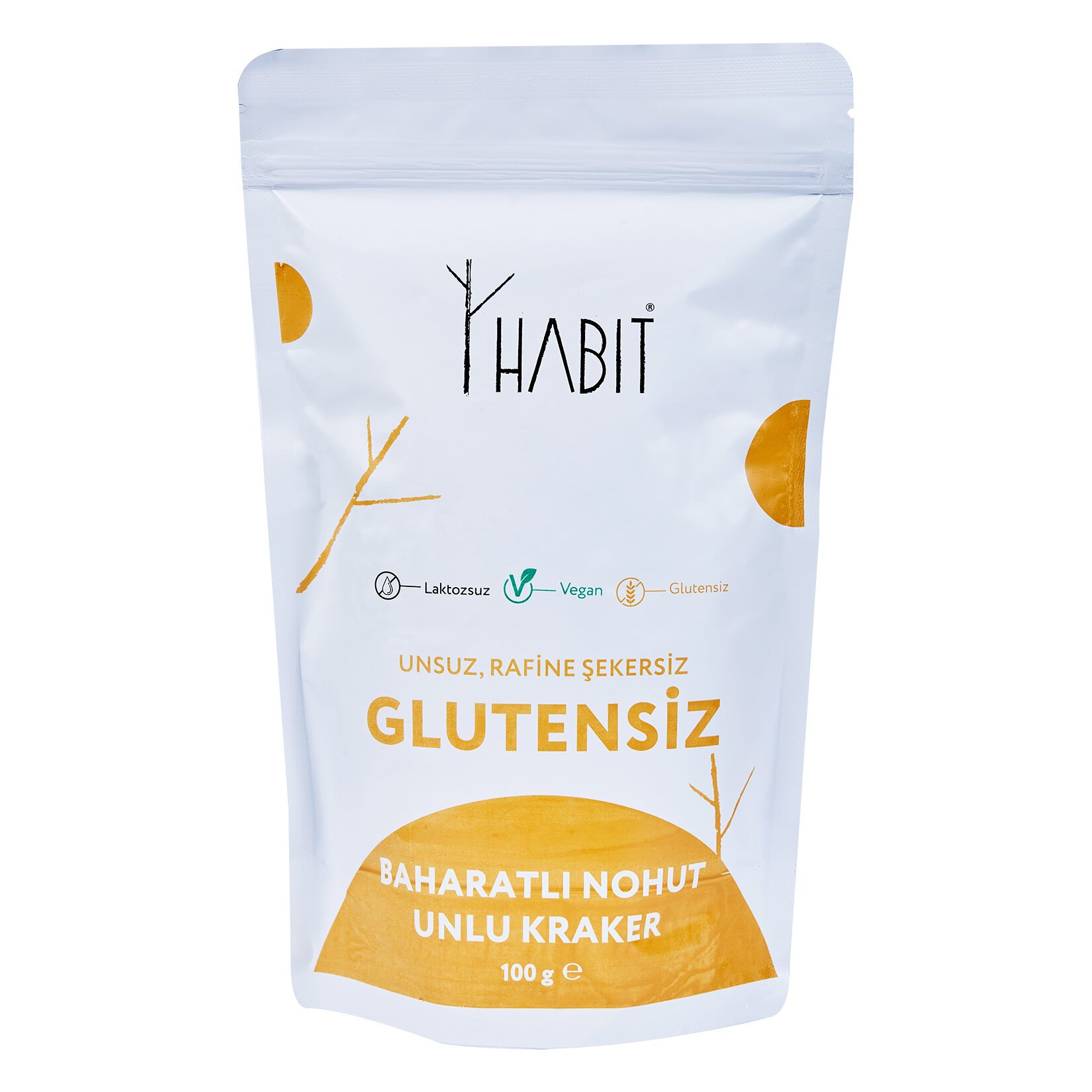 Habit Baharatlı Nohut Unlu Kraker 100.G