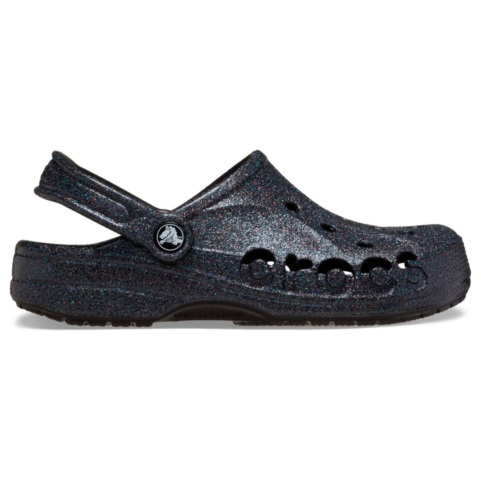 Crocs Baya Glitter Kadın Terlik Siyah 36-40
