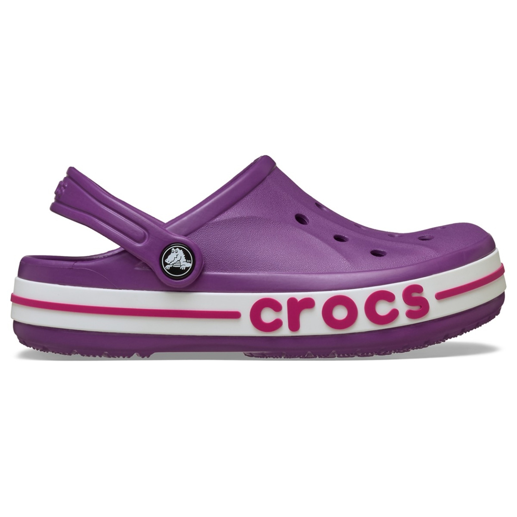Crocs Bayaband Clog Çocuk Terlik Mor 28-35