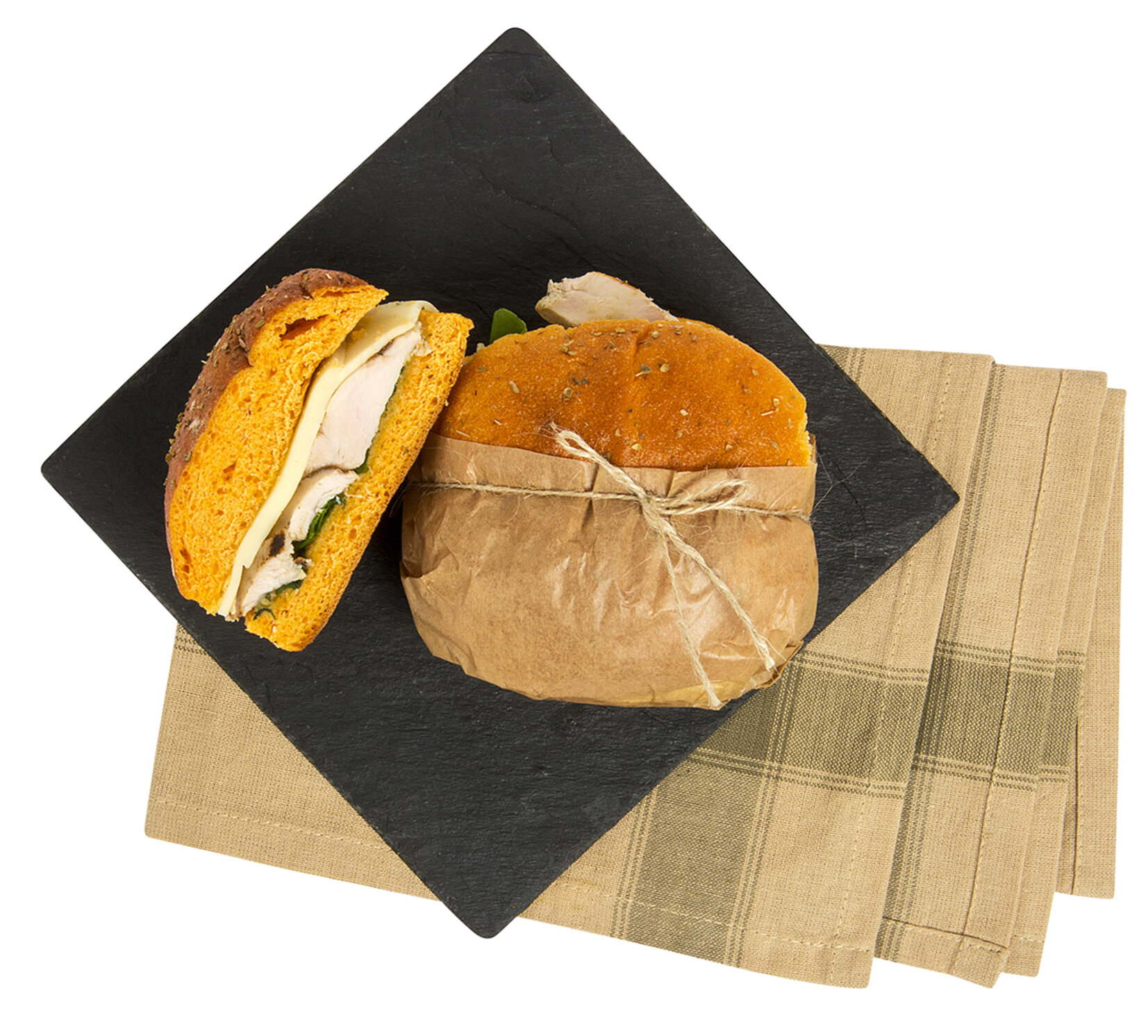 Pesto Izgara Tavuklu & Kaşarlı Focaccia Adet