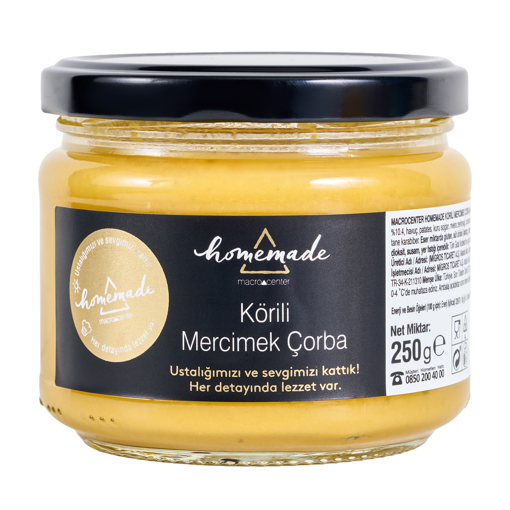 Körili Mercimek Çorba Adet