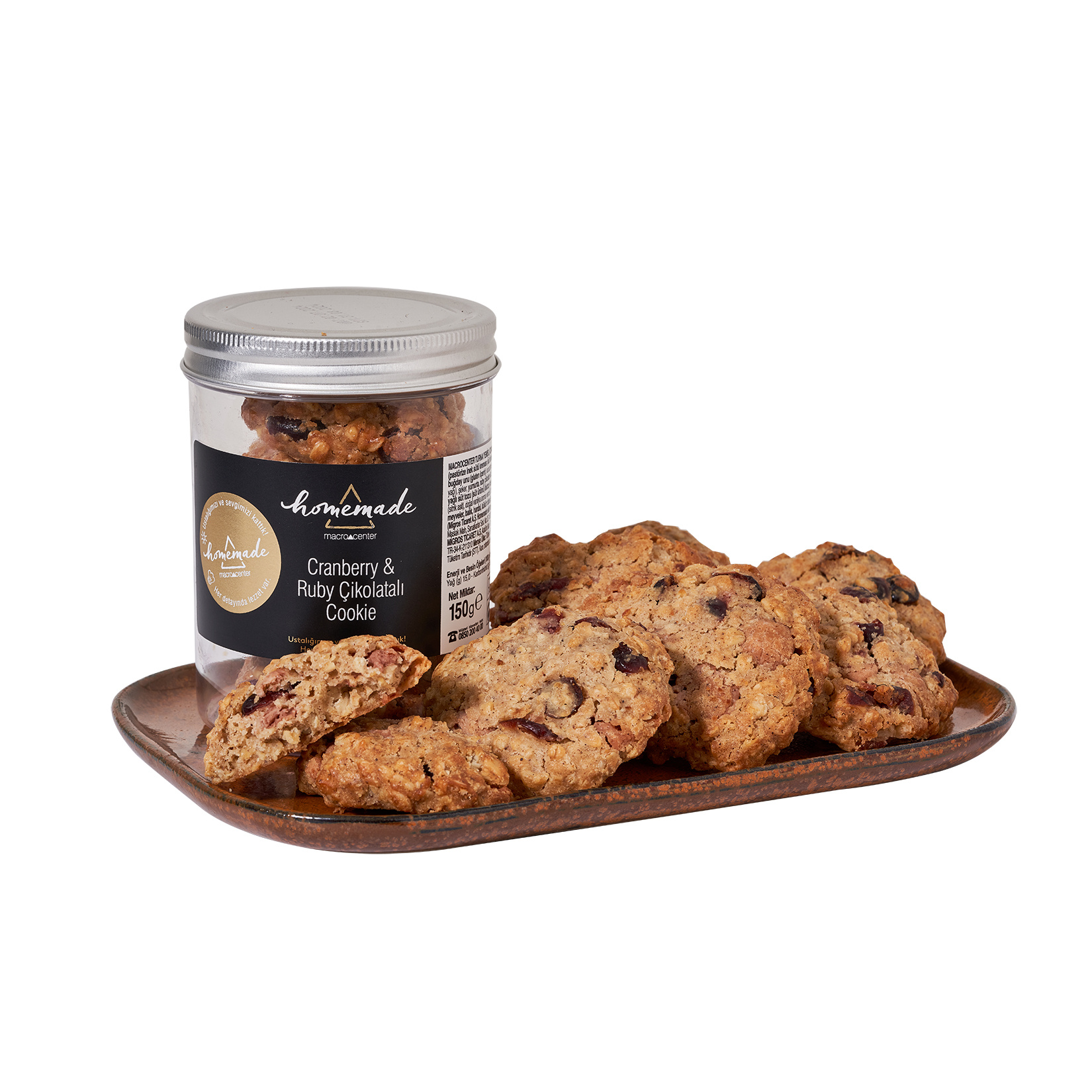Cranberry & Ruby Çikolatalı Cookie 150G Anneler Günü