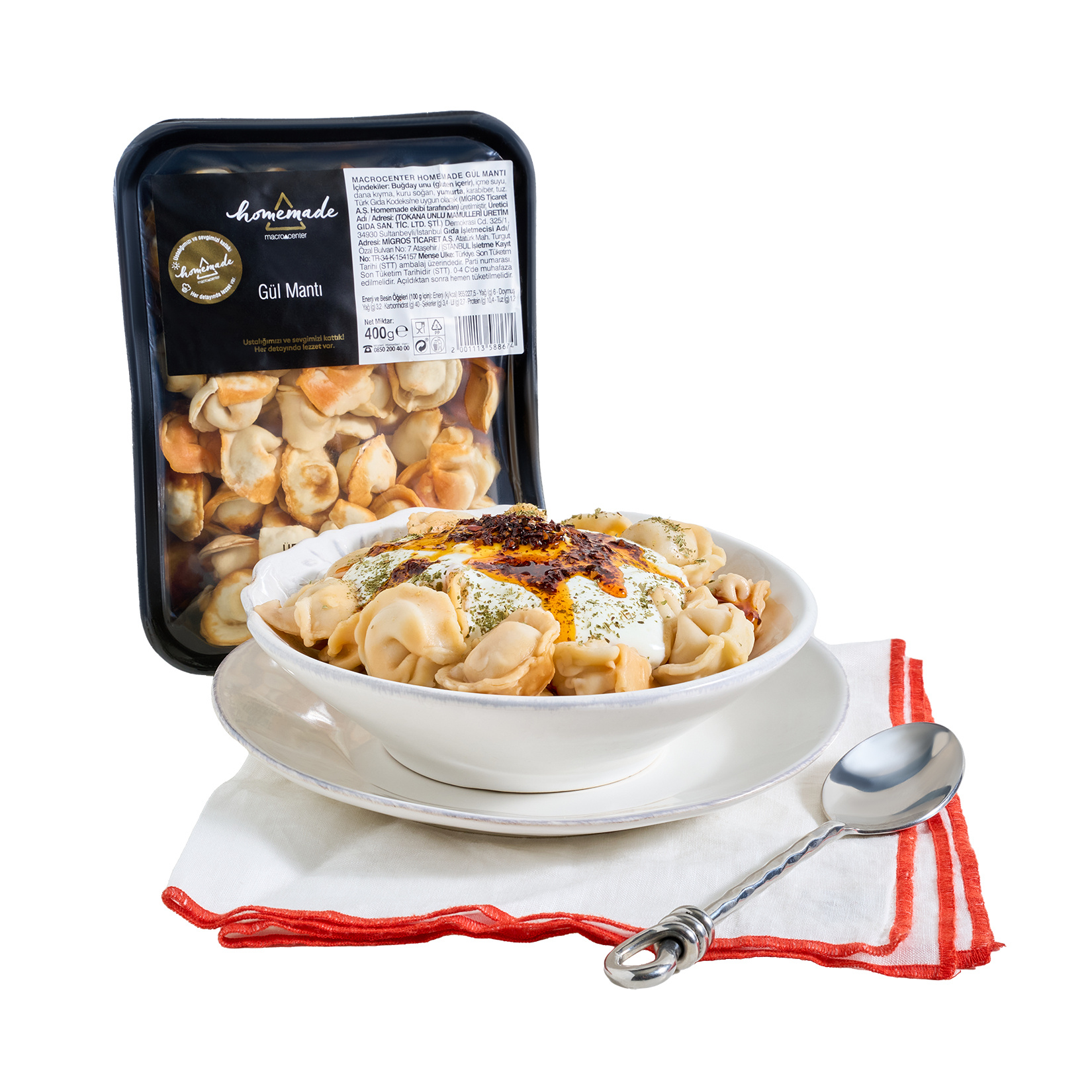 Homemade Gül Mantı 400 g