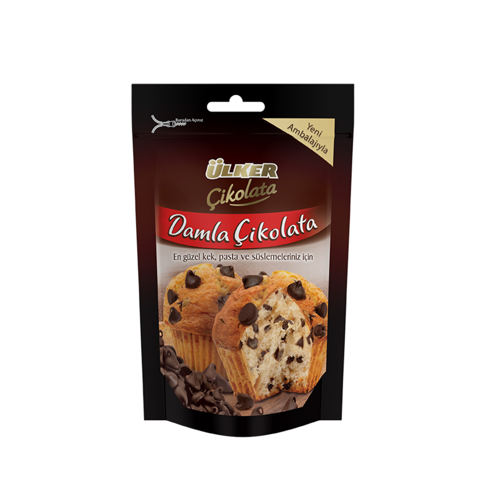 Ülker Bitter Damla Çikolata 170G