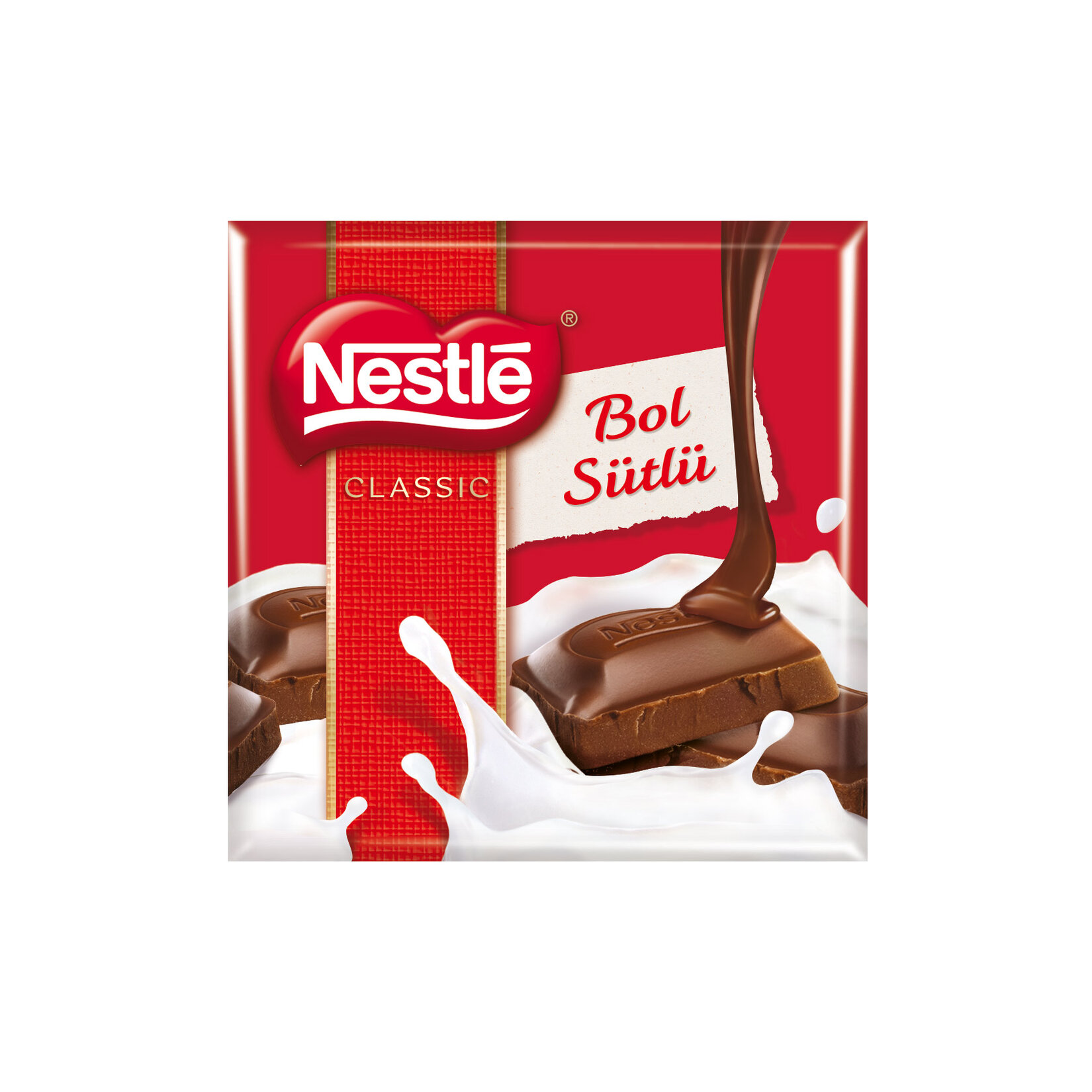 Nestle Classic Sütlü Kare Çikolata 65 G