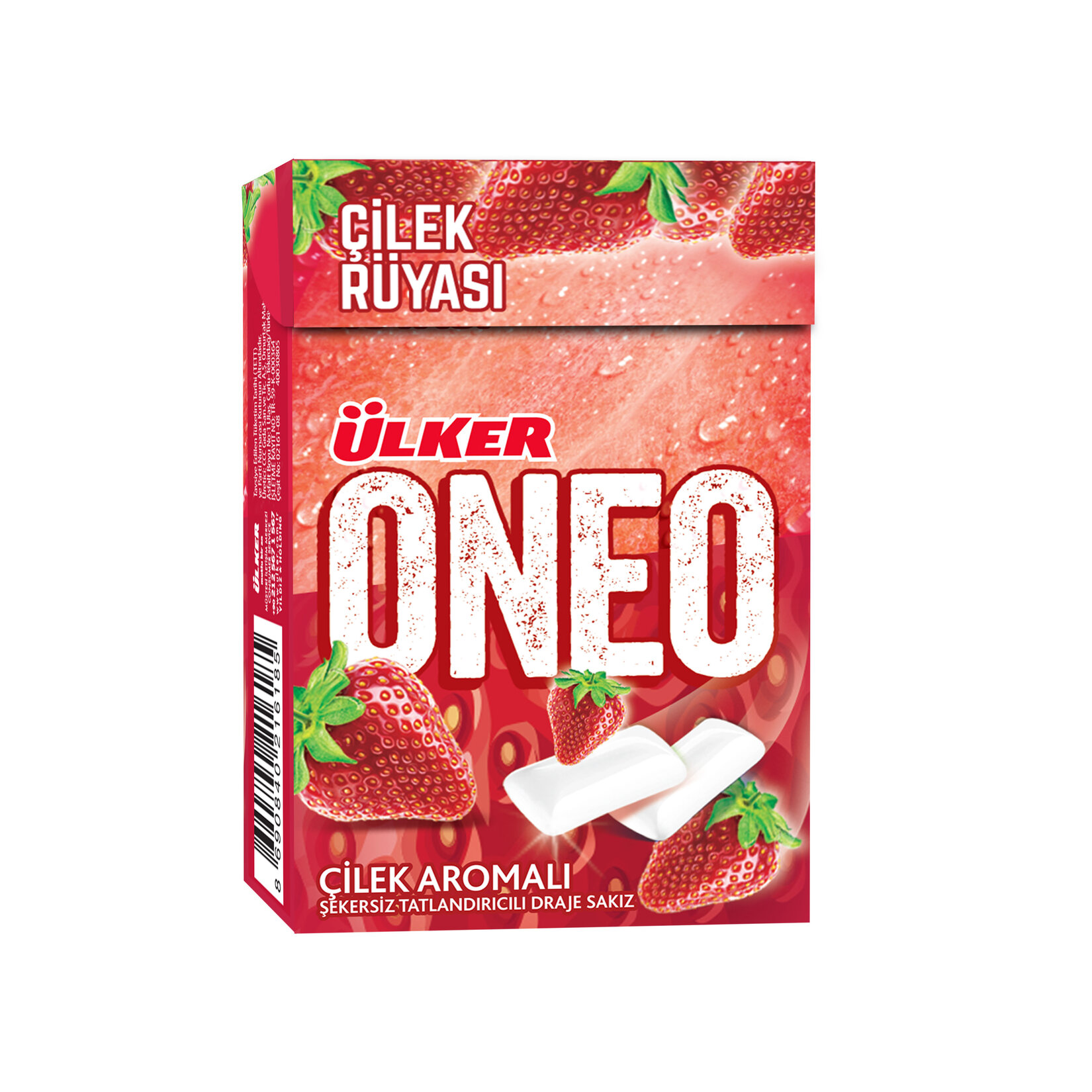 Oneo Flip Çilek Aromalı Draje 21 G