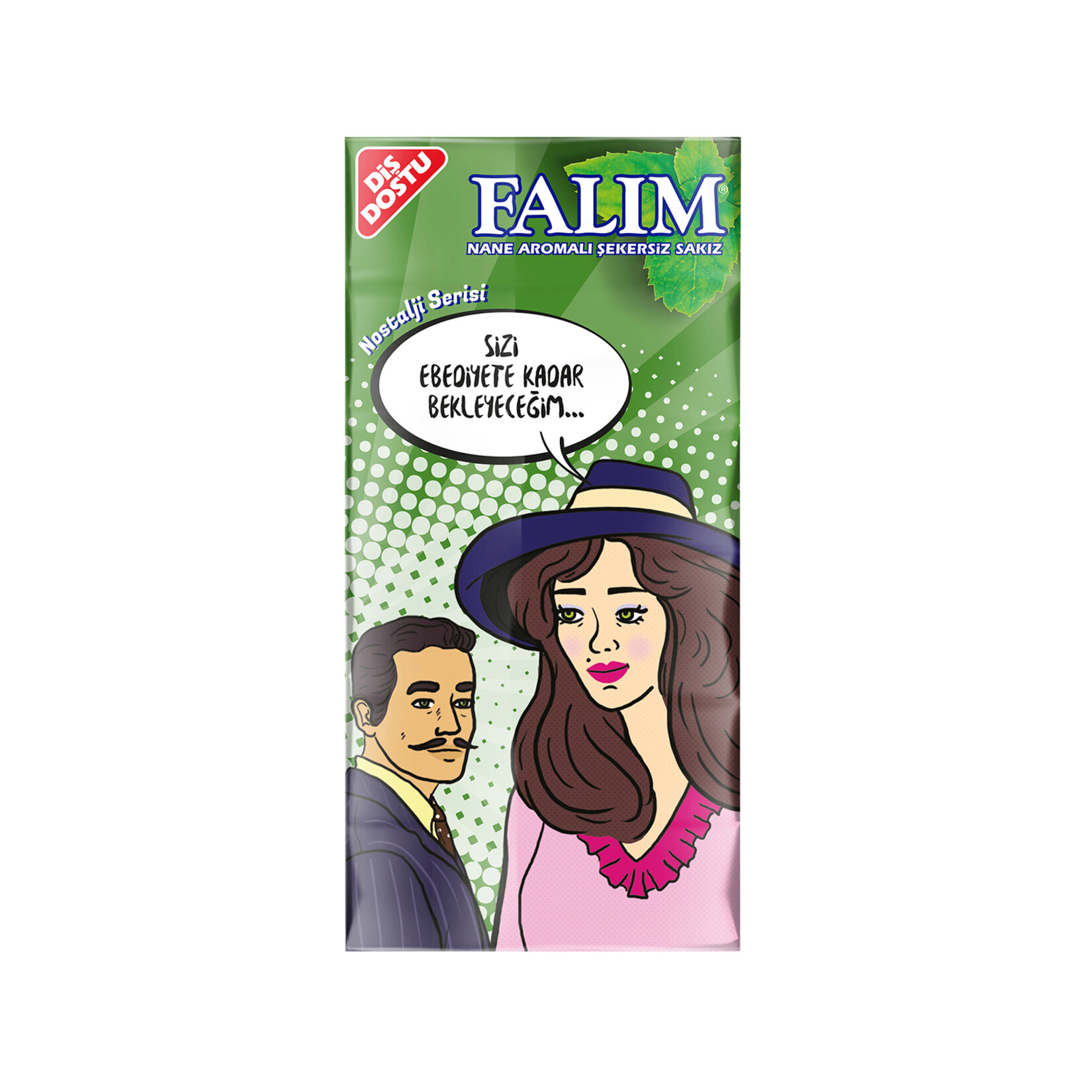 Falım Nane Aromalı Şekersiz Sakız 35G