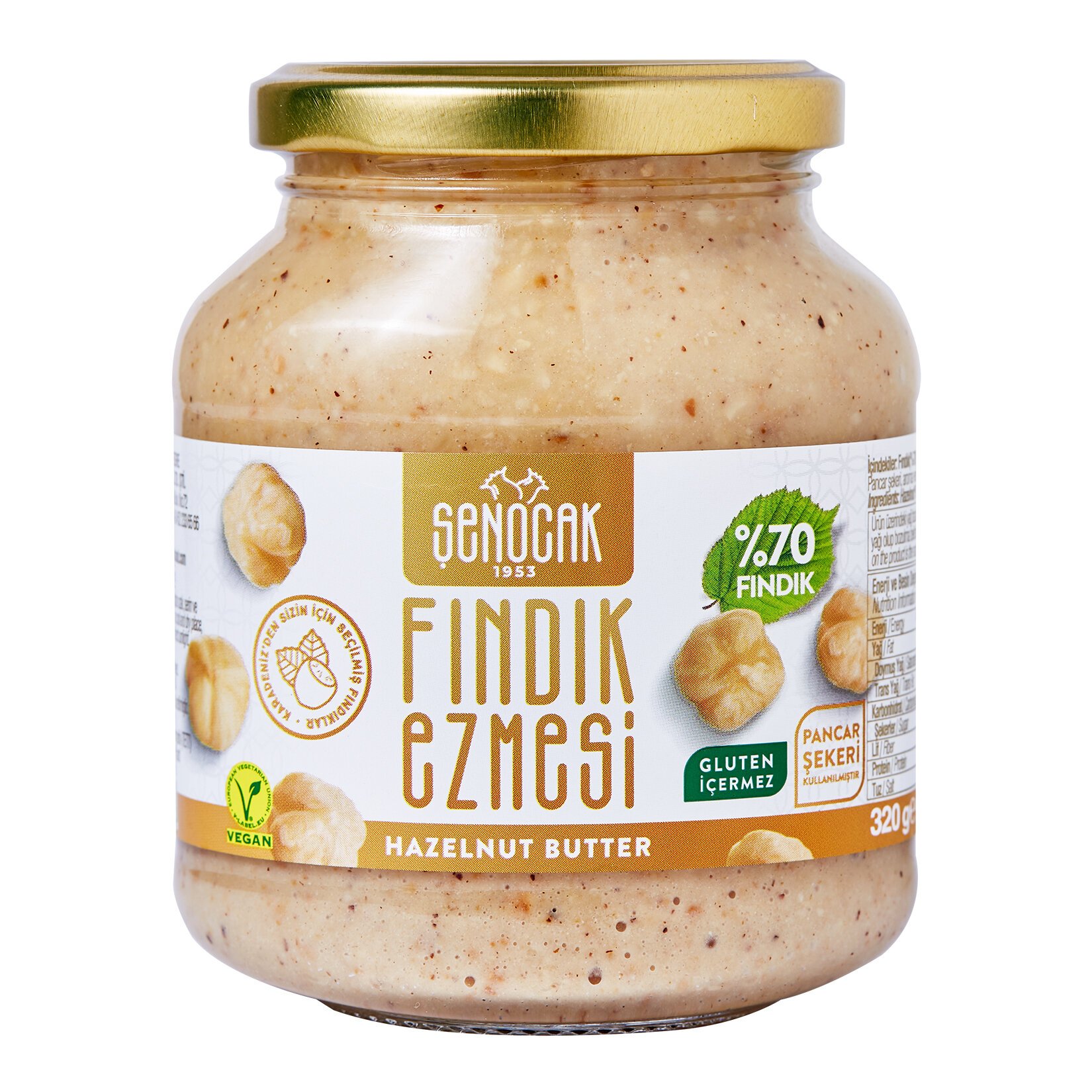 Şenocak Şekerli Fındık Ezmesi 320 G