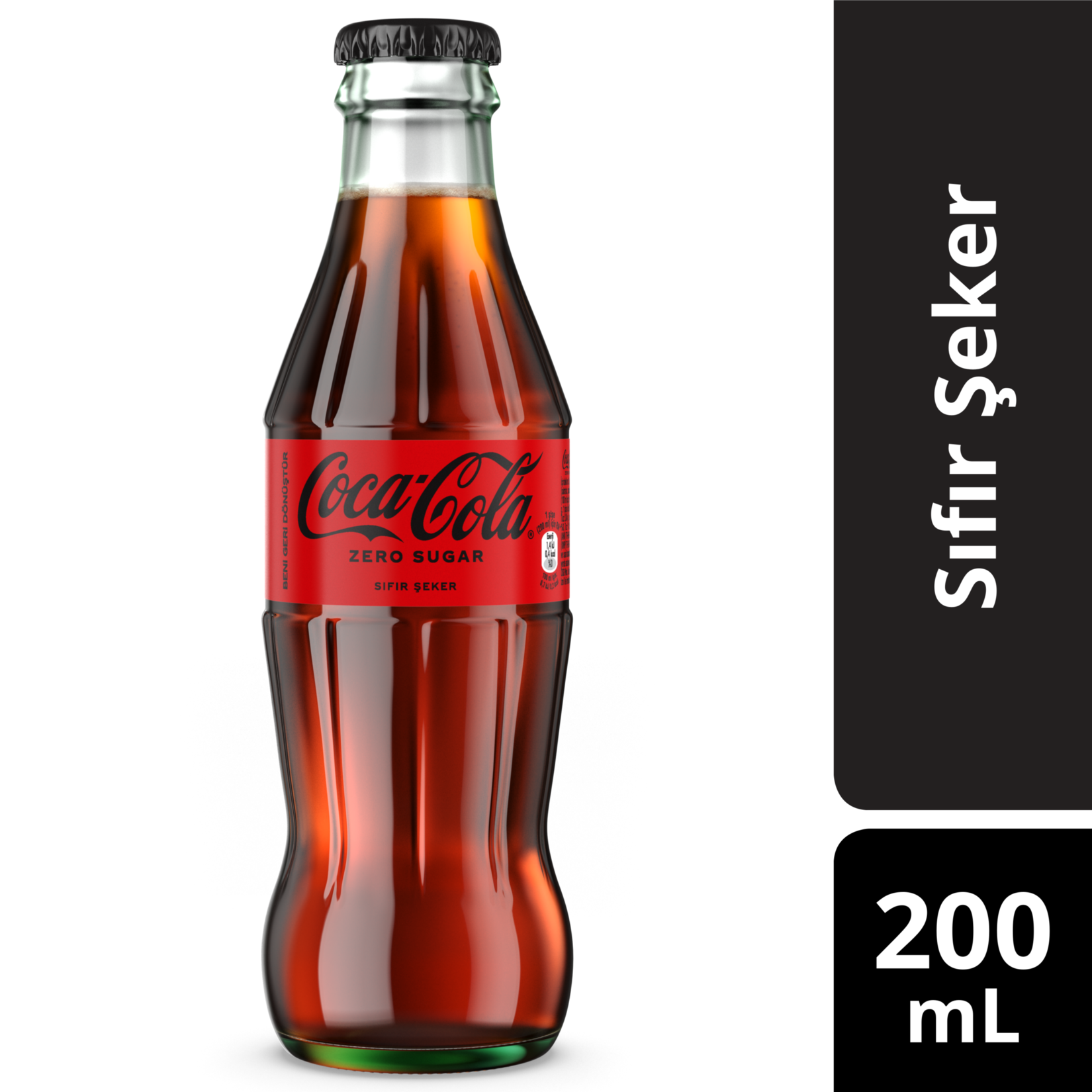 Coca-Cola Zero 200 Ml Cam Şişe