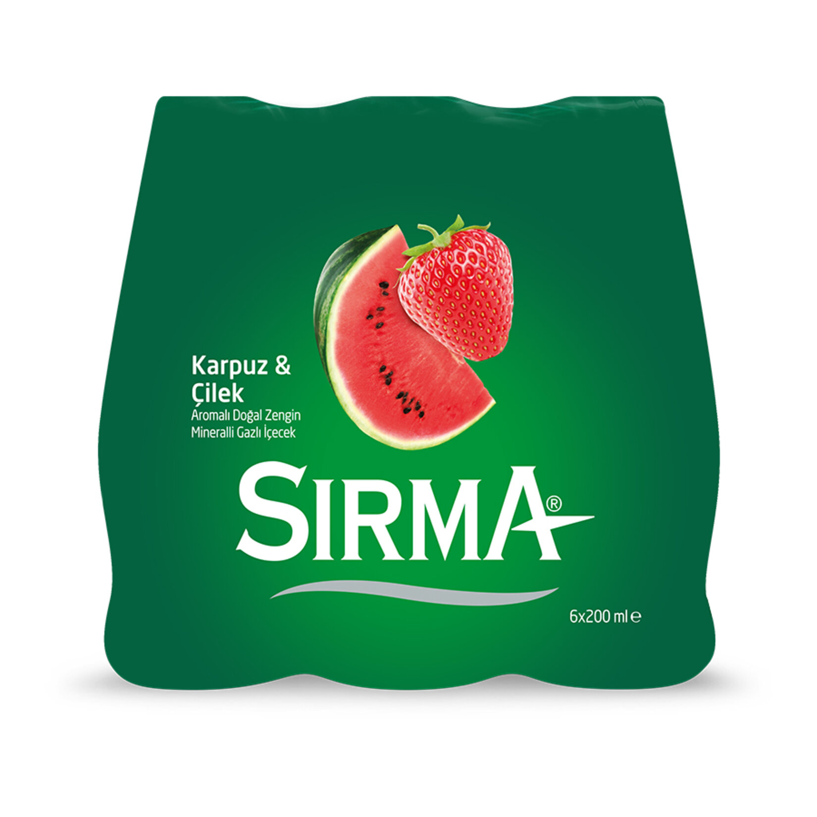 Sırma Karpuz - Çilek 6X200 Ml