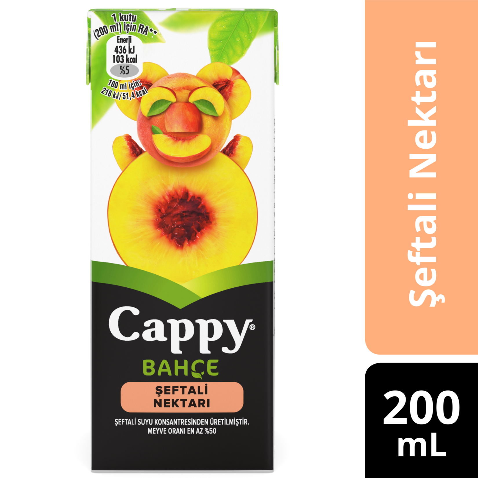 Cappy Şeftali Nektari 200 Ml