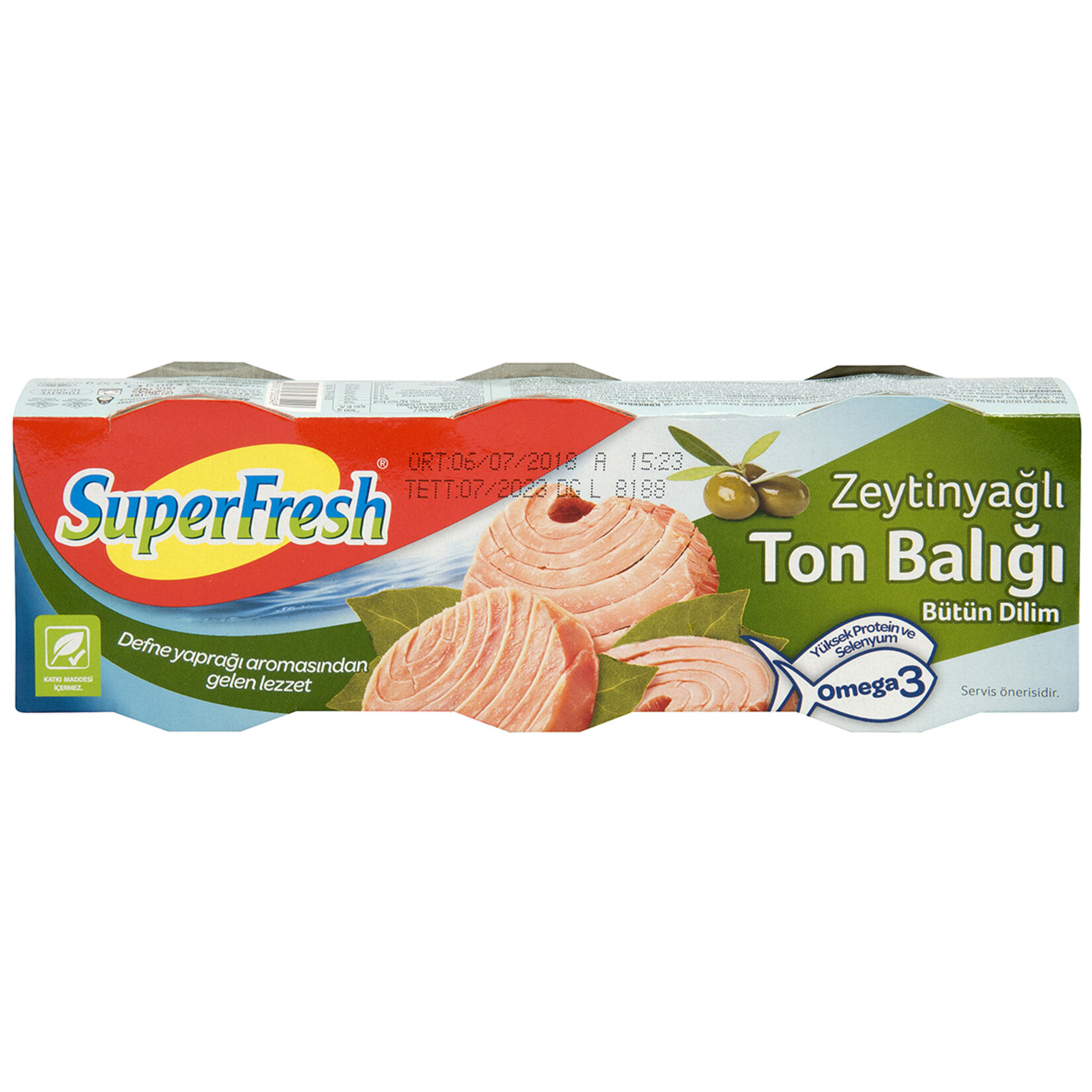 Superfresh Zeytinyağlı Ton Balığı 3X80 G