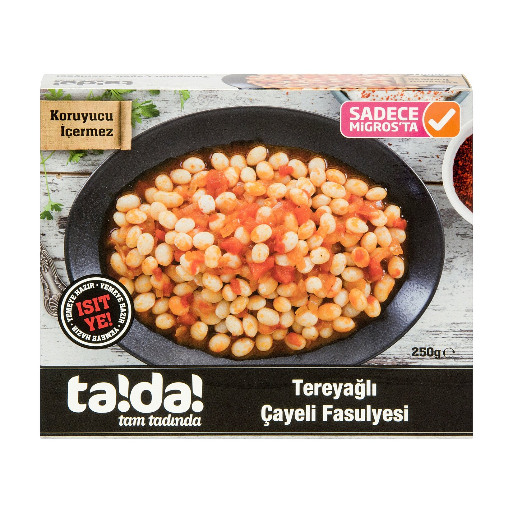 Tada Tereyağlı Çayeli Fasulyesi 250 G