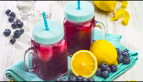 Yaban Mersinli Limonata Tarifi