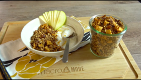 Glütensiz Elmalı Tarçınlı Granola Tarifi