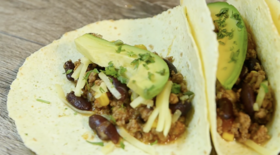 Chili Con Carne'li Soft Taco