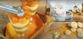 Portakallı Amaretti Bisküvili Trifle