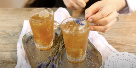 Lavantalı Buzlu Çay