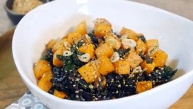 Zahterli Tatlı Patates ve Kale