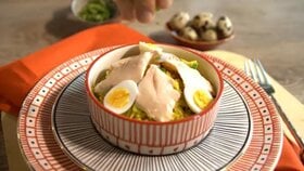 Somon ve Zerdeçallı Basmati Pilavı