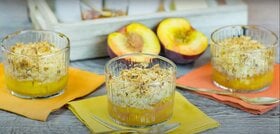 Şeftali Crumble