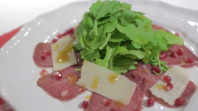 Körpe Roka İle Bresaola Salatası