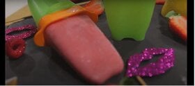 Frambuazlı Limonlu Ice Pops