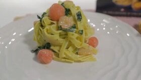 Pestolu Karidesli Papardelle