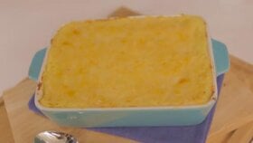 Karides ve Levrekli “Fish Pie”