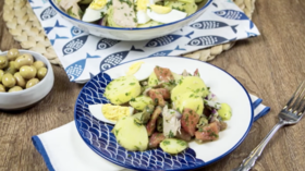 Ton Balıklı Patates Salatası