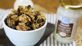 Süper Sağlıklı Ev Yapımı Granola