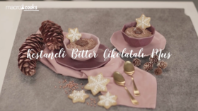 Kestaneli Bitter Çikolatalı Mus