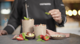 Çilekli Avokadolu Raw Smoothie