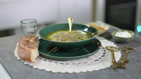 Bulgurlu Lebeniye Çorbası