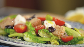 Ezine Peynirli Fattoush Salata Tarifi