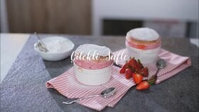 Çilekli Sufle Tarifi