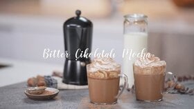 Bitter Çikolatalı Mocha Tarifi