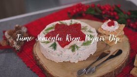 Füme Somonlu Krem Peynir Dip Tarifi