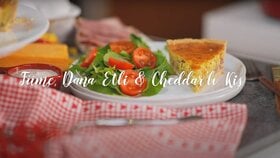 Füme Dana Etli & Cheddar’lı Kiş Tarifi