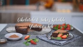 Çikolatalı & Sakız Kabaklı Glütensiz Kek