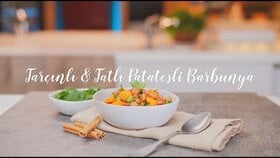 Tarçınlı & Tatlı Patatesli Barbunya Tarifi