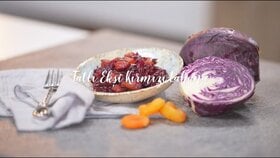 Tatlı Ekşi Kırmızı Lahana Tarifi