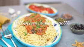 Puttanesca Soslu Spagetti Tarifi