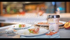 Atelier Gelarto Madagaskar Vanilyalı Dondurma Eşliğinde Şeftalili Tarte Tatin Tarifi