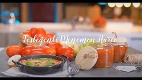 Fesleğenli Menemen Harcı Tarifi
