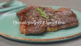 Mantarlı Gravy Sos & Izgara T-Bone