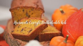 Hurmalı Cevizli Balkabaklı Kek